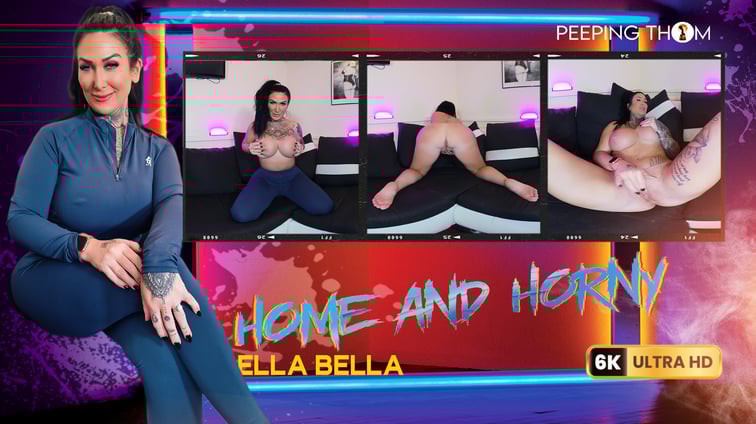 Home Alone And Horny Ella Bella Peeping Thom vr porn video