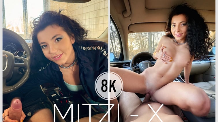With Beautiful Mitzi At The Car Wash Mitzi X PS-Porn vr porn video