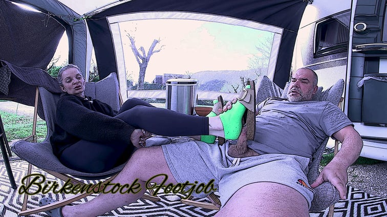 Birkanstock Footjob Sabdeluxe Sabdeluxe VR vr porn video