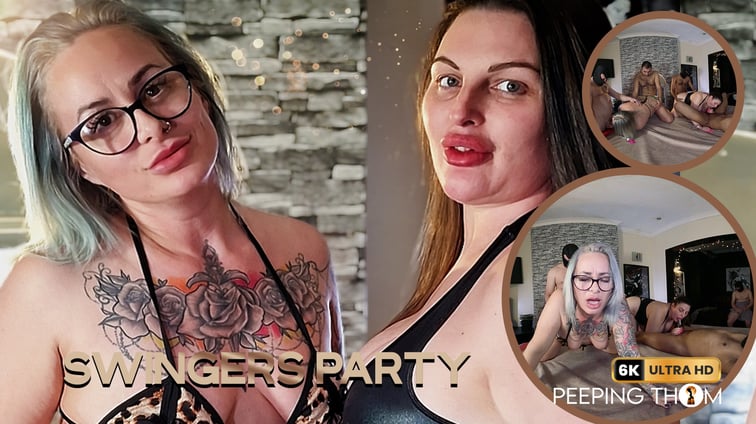 Swingers Back For More Crystal Smith, Sammie Thomas Peeping Thom vr porn video