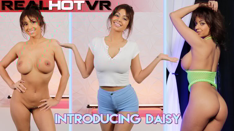 Daisy Wants You To Bend Her Over & Cum On Her Big Tits Daisy Fuentes RealHotVR vr porn video