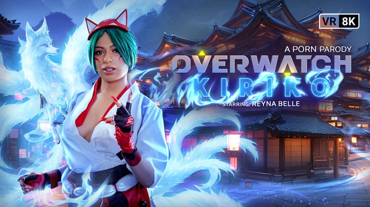 Overwatch: Kiriko (VR Porn Parody) Reyna Belle VR Conk vr porn video