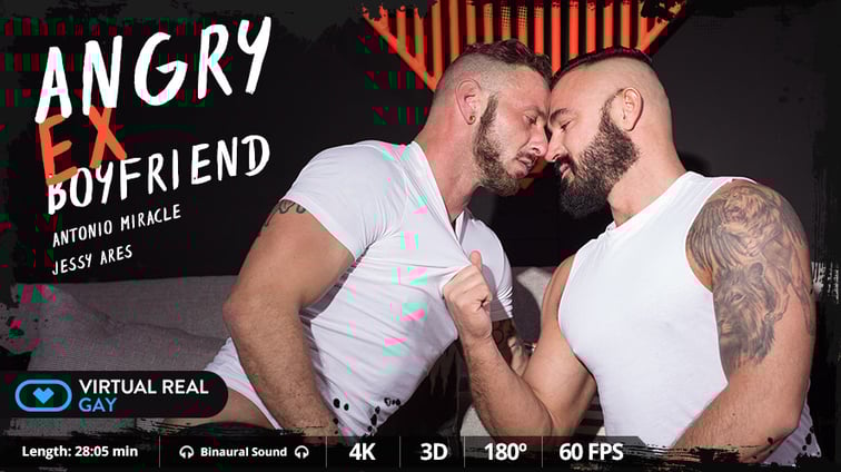 [Gay] Angry Ex Boyfriend Jessy Ares Antonio Miracle, Jessy Ares VirtualRealGay vr porn video