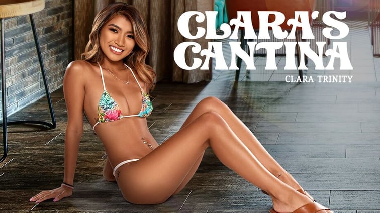 Clara's Cantina Clara Trinity BadoinkVR vr porn video