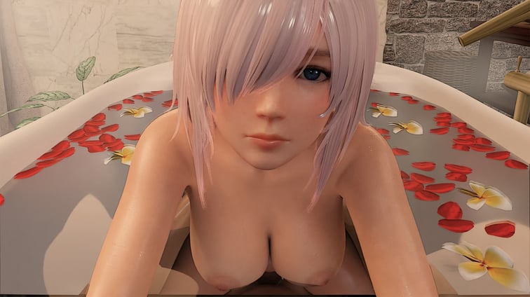 Dead or Alive - Bathbombshell (A XXX Parody) Luna DarkDreams vr porn video