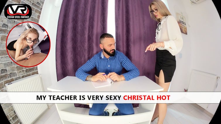 My Teacher Is Very Sexy Christal Hot Christal Hot Stefan Steel Fantasy vr porn video