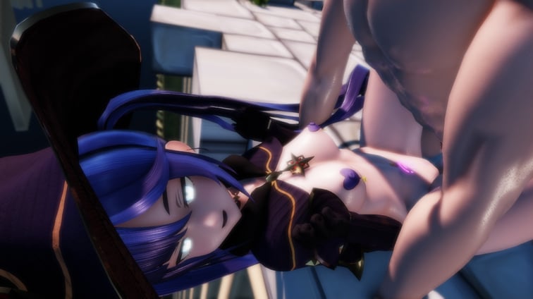 Genshin Impact - Mona Daily Login Reward (A XXX Parody)  Lewd FRAGGY vr porn video