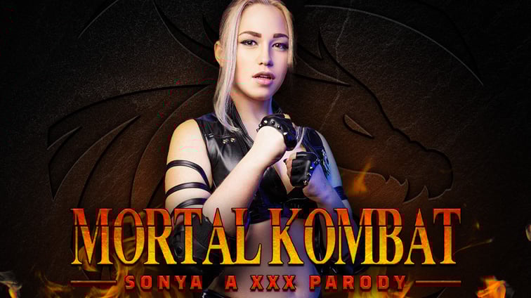 Mortal Kombat : Sonya A XXX Parody Selvaggia Babe VRCosplayX vr porn video