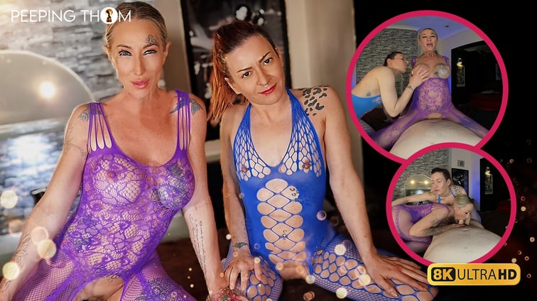 Two Girl Party POV Part 1 Badass Daisy, Bianca - PeepingThom Peeping Thom vr porn video