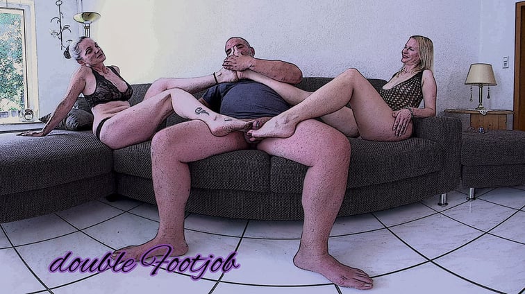 Double Footjob Sabdeluxe Sabdeluxe VR vr porn video
