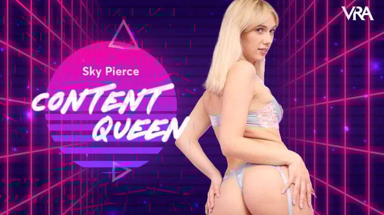 Content Queen Sky Pierce VRAllure vr porn video