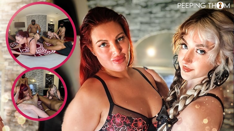 Swinger Party - Sunflower And Crystal Crystal Smith, Sunflower Doll Peeping Thom vr porn video