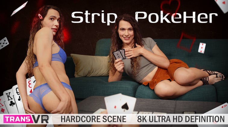 [Trans] Strip PokeHer! Sadie Sunstone TransVR vr porn video