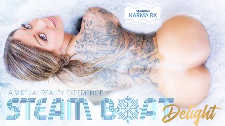 Steam Boat Delight - Tattooed Hottie Karma Rx VR Bangers vr porn video