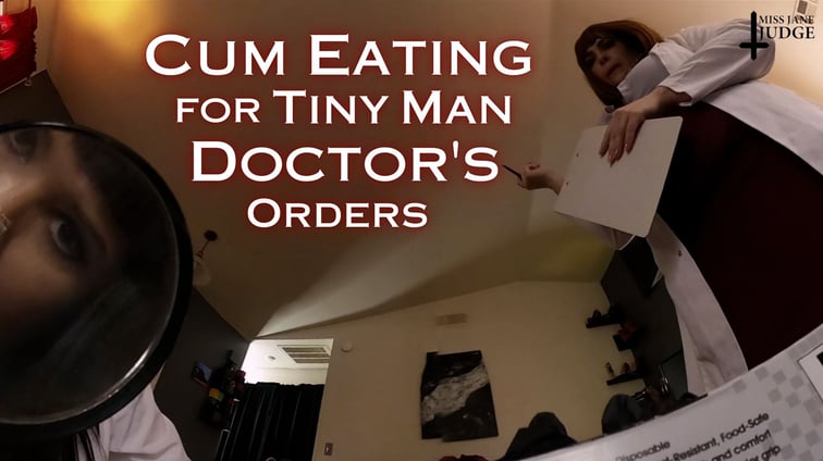 Cum Eating for Tiny Man Doctors Orders Jane Judge, Lita Lecherous Jane Judge vr porn video