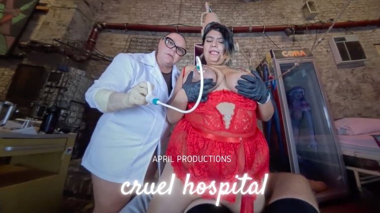 Nurse Korola uses patient underground Korola, Mistress April April Movie Productions vr porn video