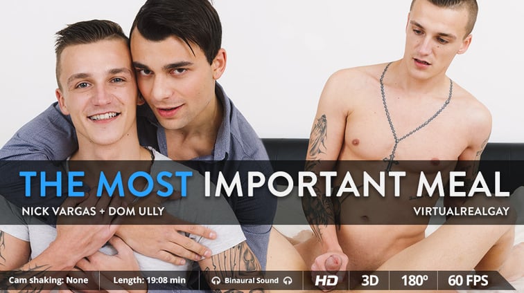 [Gay] The Most Important Meal Don Diego, Don Ully VirtualRealGay vr porn video