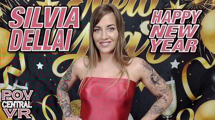 Silvia Dellai - Happy New Year Silvia Dellai POV Central vr porn video