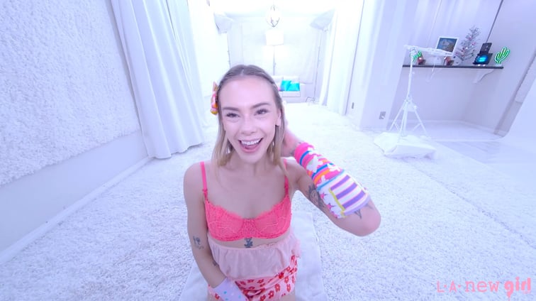 Hot Blonde Teen Strips For You In The White Studio Dylan Moore New Porn Starlets vr porn video