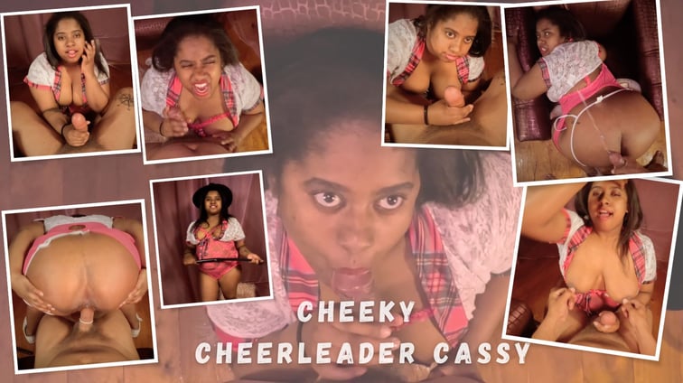 Cheeky Cheerleader Cassy April Movie Productions vr porn video