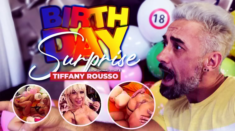 Birthday Surprise From Tiffany Rousso Tiffany Rousso Mugur’s World vr porn video