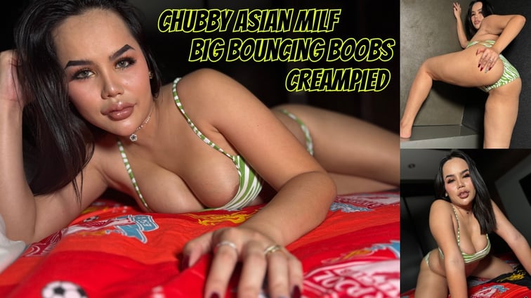 Chubby Asian Milf Big Bouncing Boobs Creampied Gina Moon AsianSexVR vr porn video