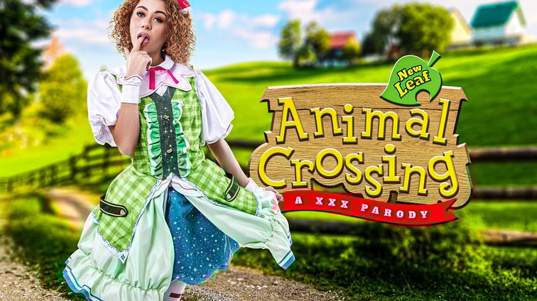Isabelle of Animal Crossing: New Horizons: A XXX Cosplay Parody Allie Addison VRCosplayX vr porn video