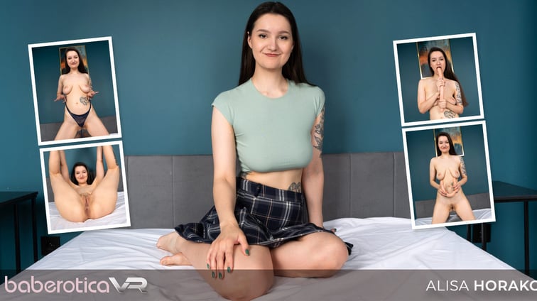 Alisa Horakova Has Big Saggy Tits And A Horny Tight Pussy Alisa Horakova BaberoticaVR vr porn video