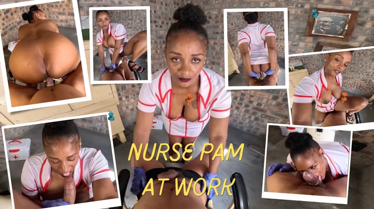 Nurse Pam at hard at work Mistress April, Pam April Movie Productions vr porn video
