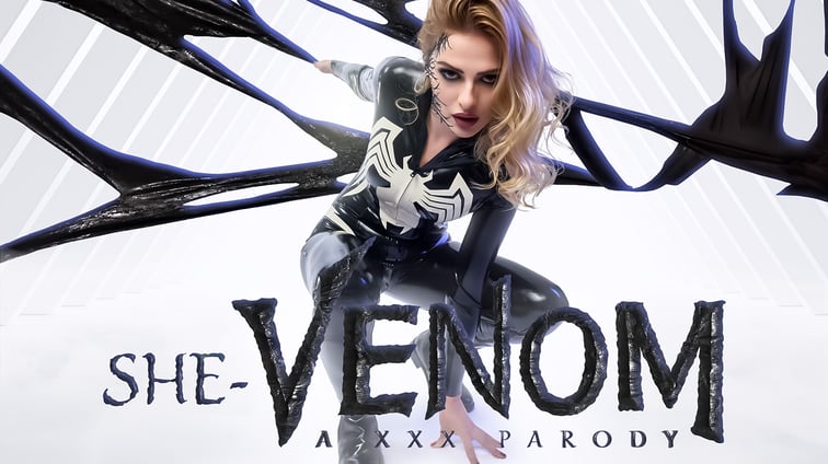 Sex with She-Venom: A XXX Cosplay Parody Mina Von D VRCosplayX vr porn video