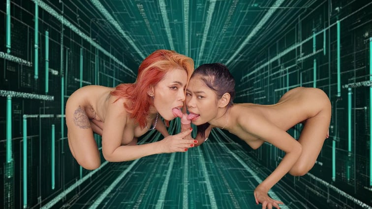 Amy Gael Blowjob [Passthrough] AmyVR, Gael Arsians vr porn video