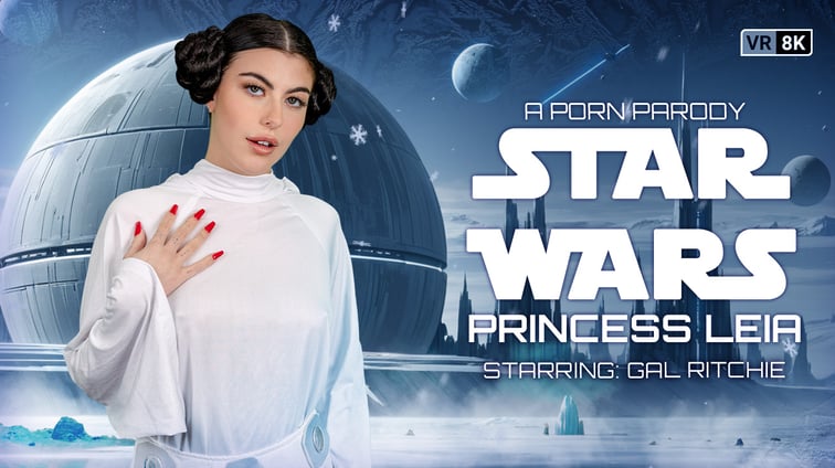 Star Wars: Princess Leia (A Porn Parody) Gal Ritchie VR Conk vr porn video