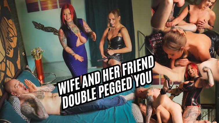 Wife And Her Friend - Double Pegged You Kinuski Kakku, Sabien DeMonia Alec Hardy vr porn video