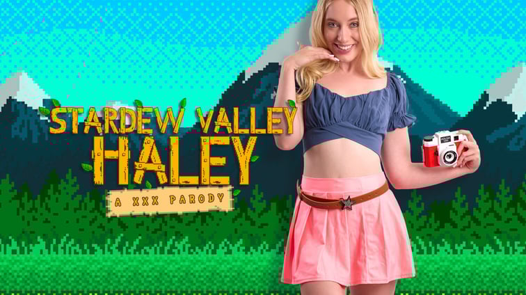 Stardew Valley: Haley A XXX Parody Kallie Taylor VRCosplayX vr porn video