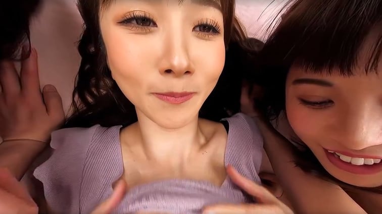 I Am A Caretaker Of A Porn Star Dormitory! Beautiful Face And Tits Everywhere You Look! Threesome x 3 Rounds! P2 Hibiki Otsuki, Manami Oura, Nanase Asahina SOD Harem vr porn video