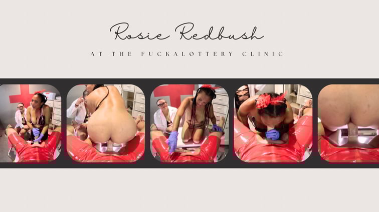 Rosie Redbush's Fuckalottery Clinic Rose AMP April Movie Productions vr porn video
