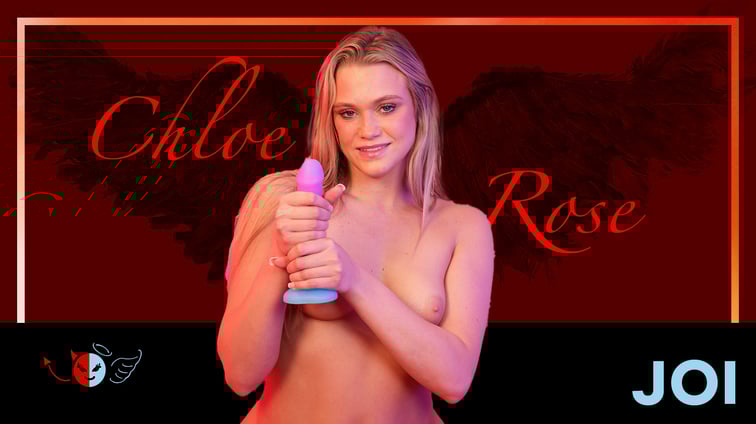 Chloe Rose then harvests all your cum Chloe Rose NaughtyJOI vr porn video