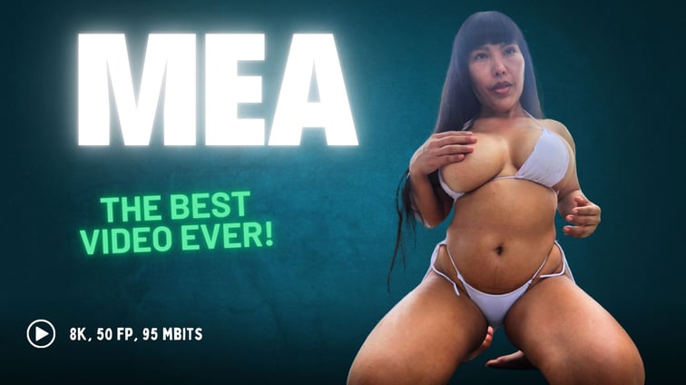 MEA BIG 8K VR TEASING - HOW LONG CAN U HOLD? MEA VR Vagina Reality vr porn video