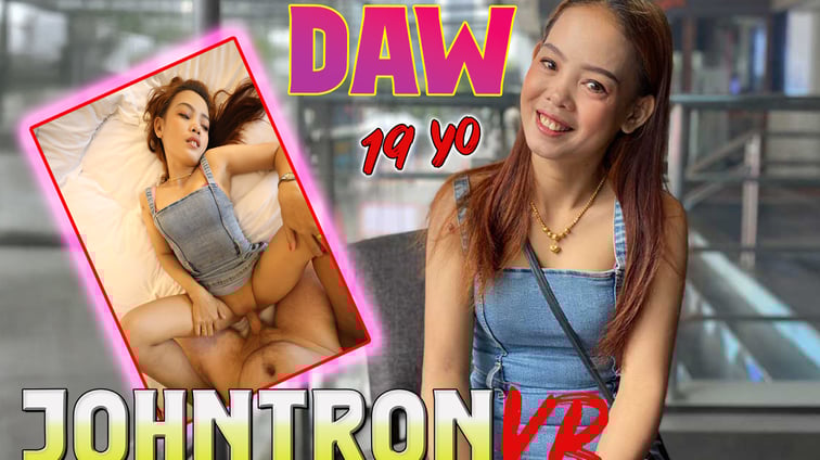 Petite Thai Mall Pick Up Enjoys Her First Foreigner Daw JohnTronVR vr porn video