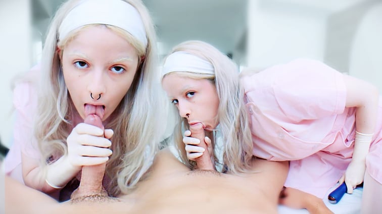 "Medically Milked into Nurse's Mouth" Maya Lopez MedFetVR vr porn video