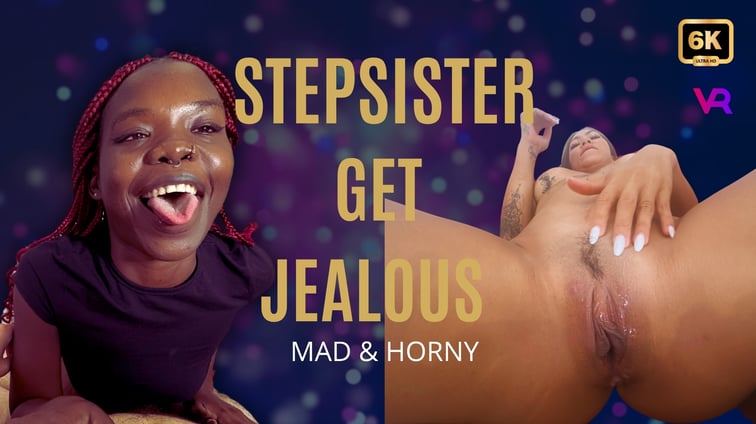 STEPSISTER GETS JEALOUS – THAI x BLACK x LESBIAN | 60FPS Amelia Star Vagina Reality vr porn video