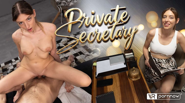 Privat Secretary starring Fantasie Fanta Sie VR pornnow vr porn video