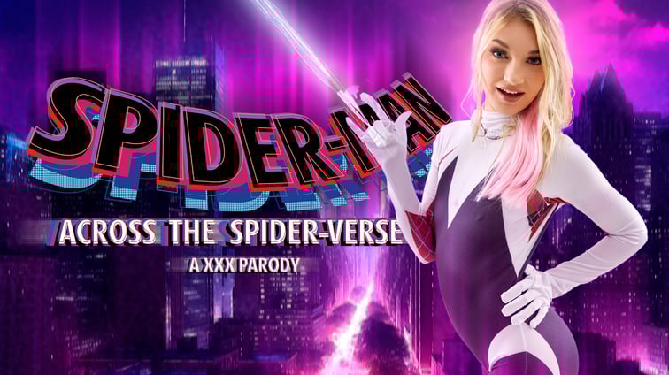 Spiderman Across the Spiderverse: Gwen A XXX Parody Daisy LaVoy VRCosplayX vr porn video