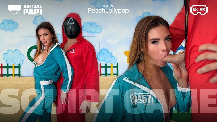 Squirt Game | PeachLollypop PeachLollypop Virtual Papi vr porn video