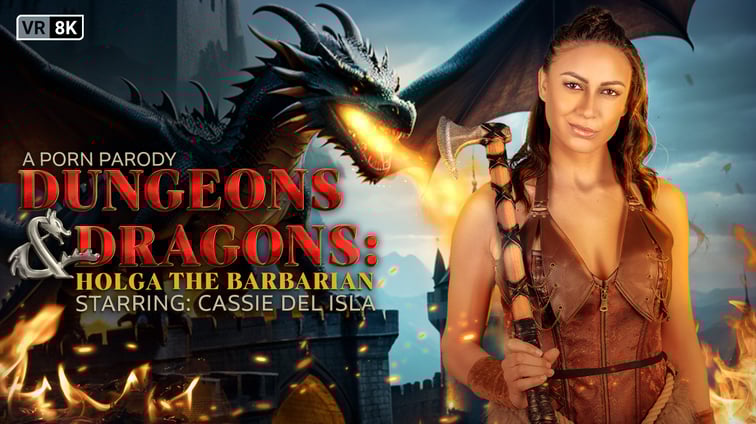Dungeons & Dragons: Holga the Barbarian (A Porn Parody) Cassie Del Isla VR Conk vr porn video