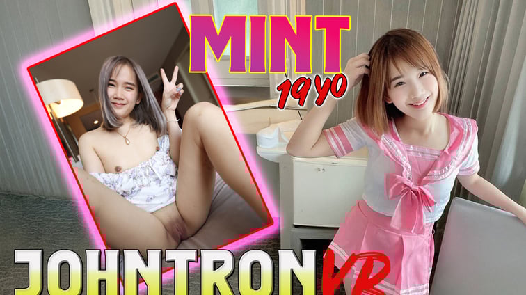 Cute 19yo Thai Student Seduced Into Porn By White Tourist MINT JohnTronVR vr porn video